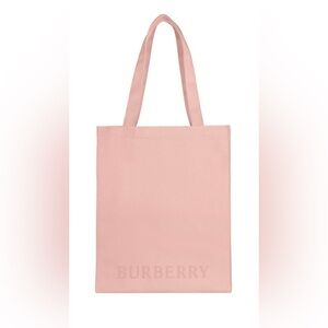 BURBERRY Her Pink Canvas Tote Bag GWP NEW!